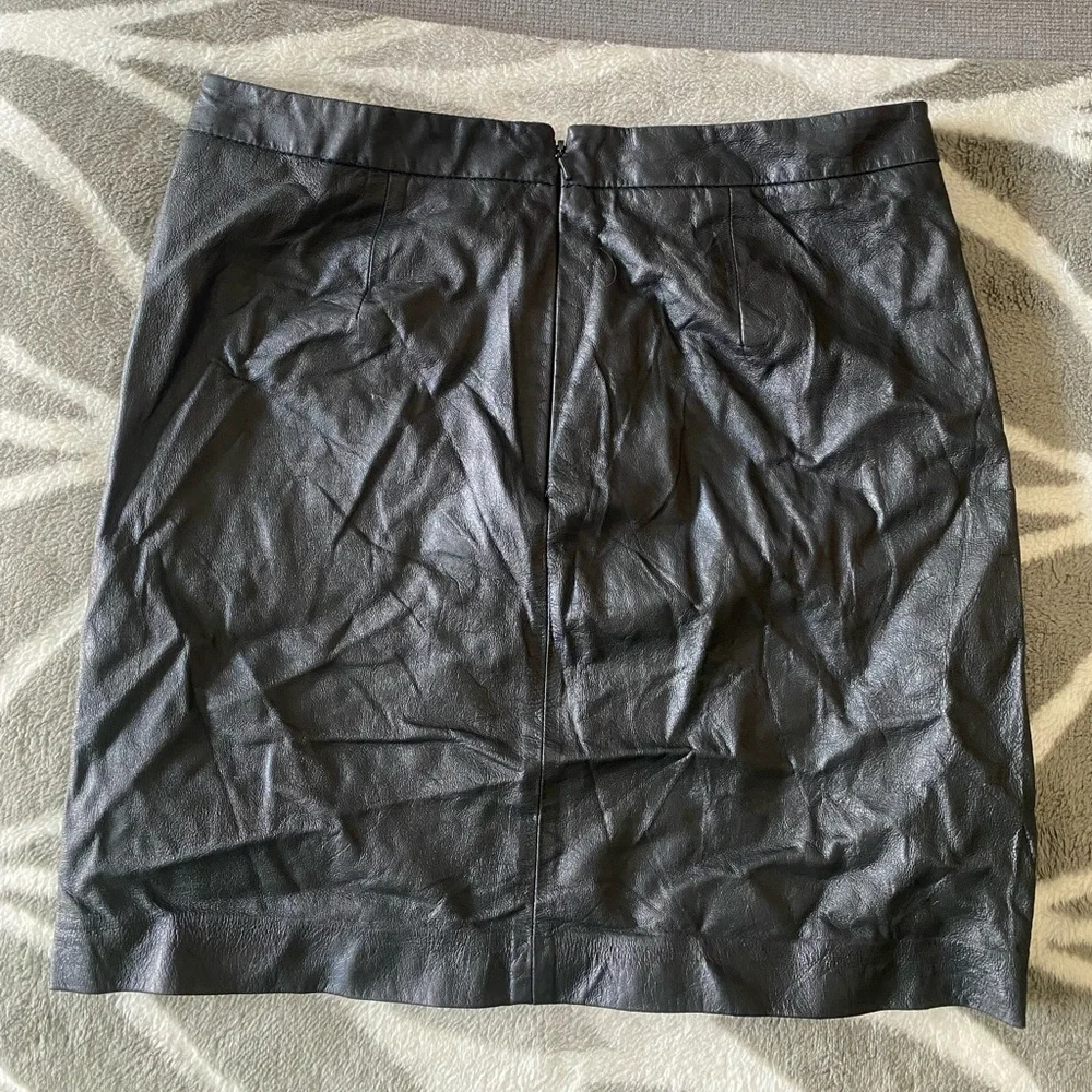 Michael Kors Leather Skirt‎ - Picture 3 of 3